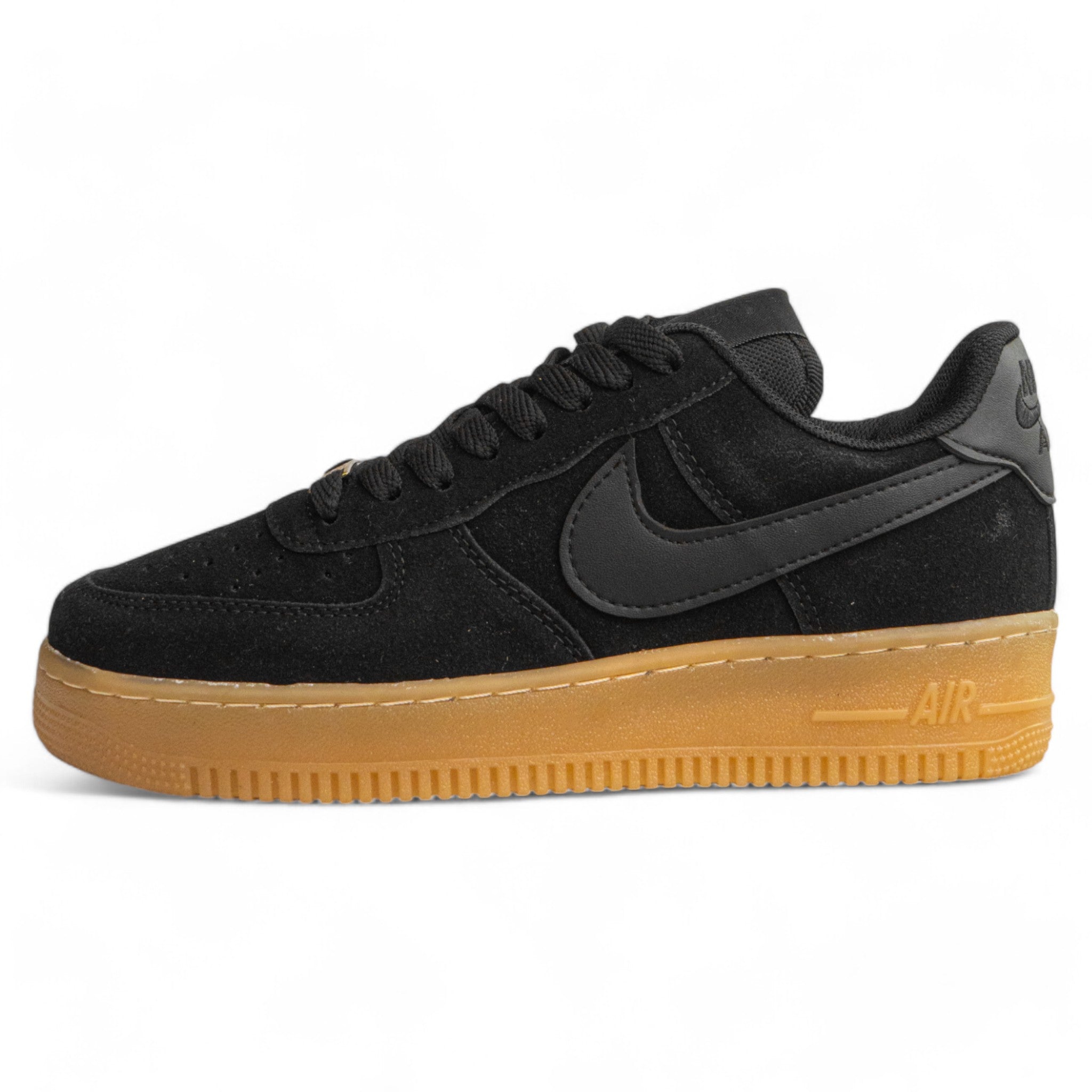 Pantofi sport Nike Air Force 1 Low – Negru cu talpă bej