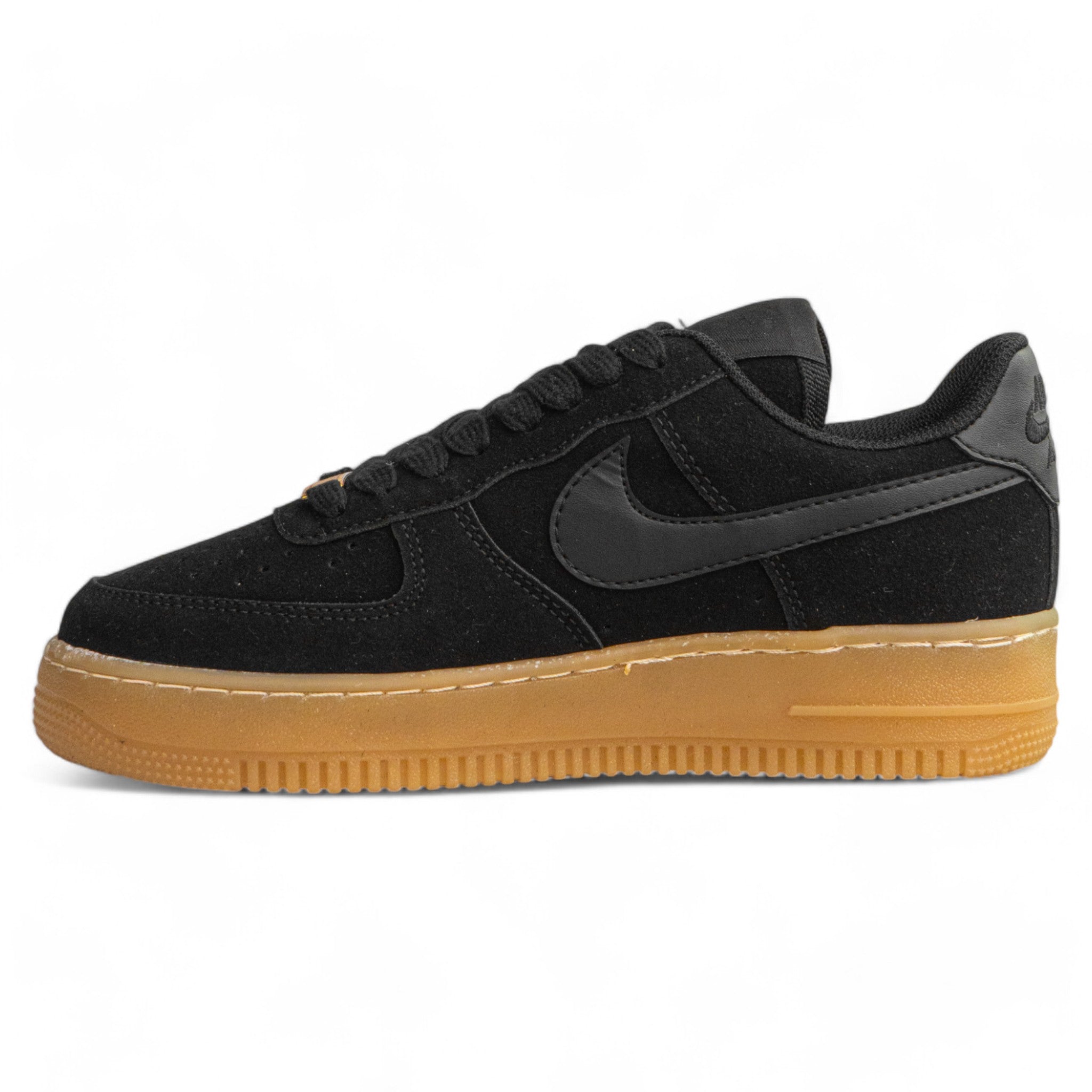 Pantofi sport Nike Air Force 1 Low – Negru cu talpă bej