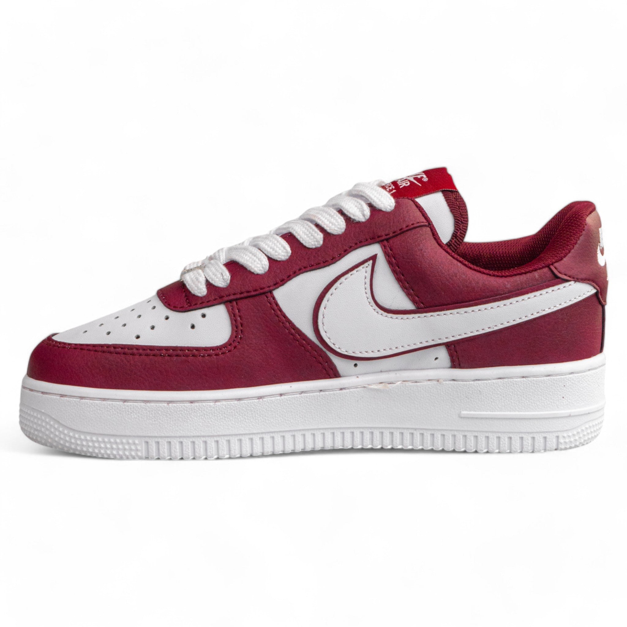Pantofi sport Nike Air Force 1 Low – Alb & Burgund