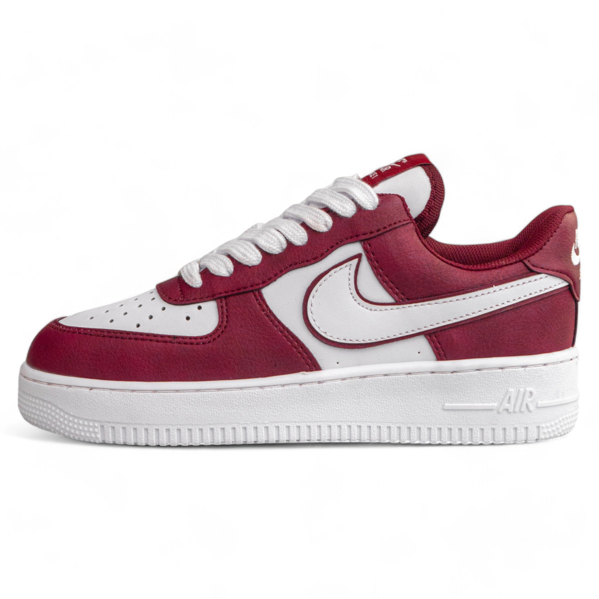 Pantofi sport Nike Air Force 1 Low – Alb & Burgund