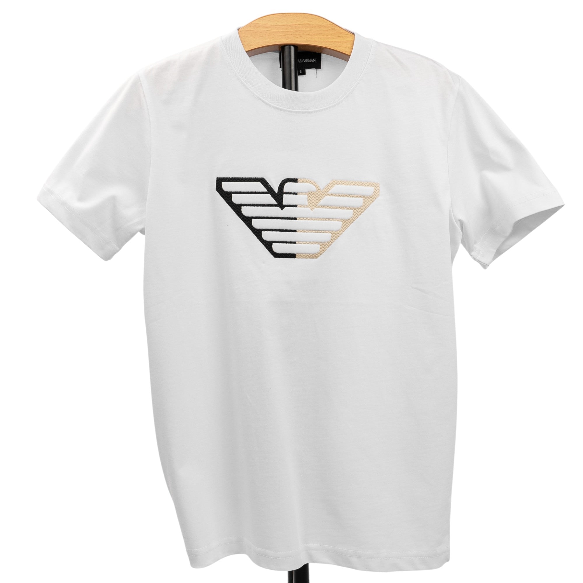 Tricou METALLINE EAGLE Alb