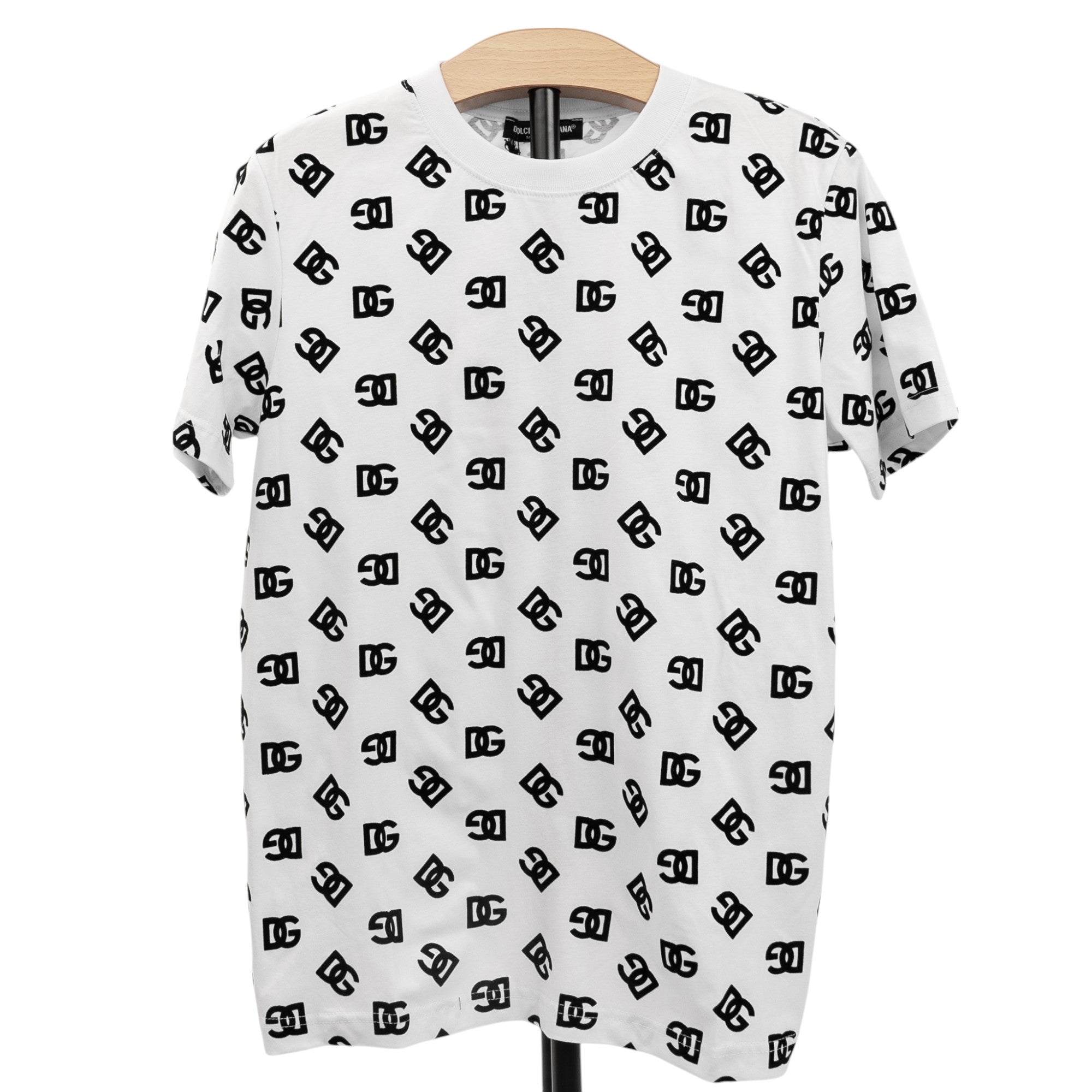 Tricou MONOGRAM Alb