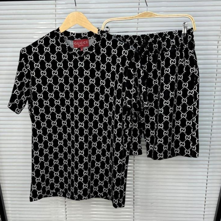 Compleu MONOGRAM MESH Negru