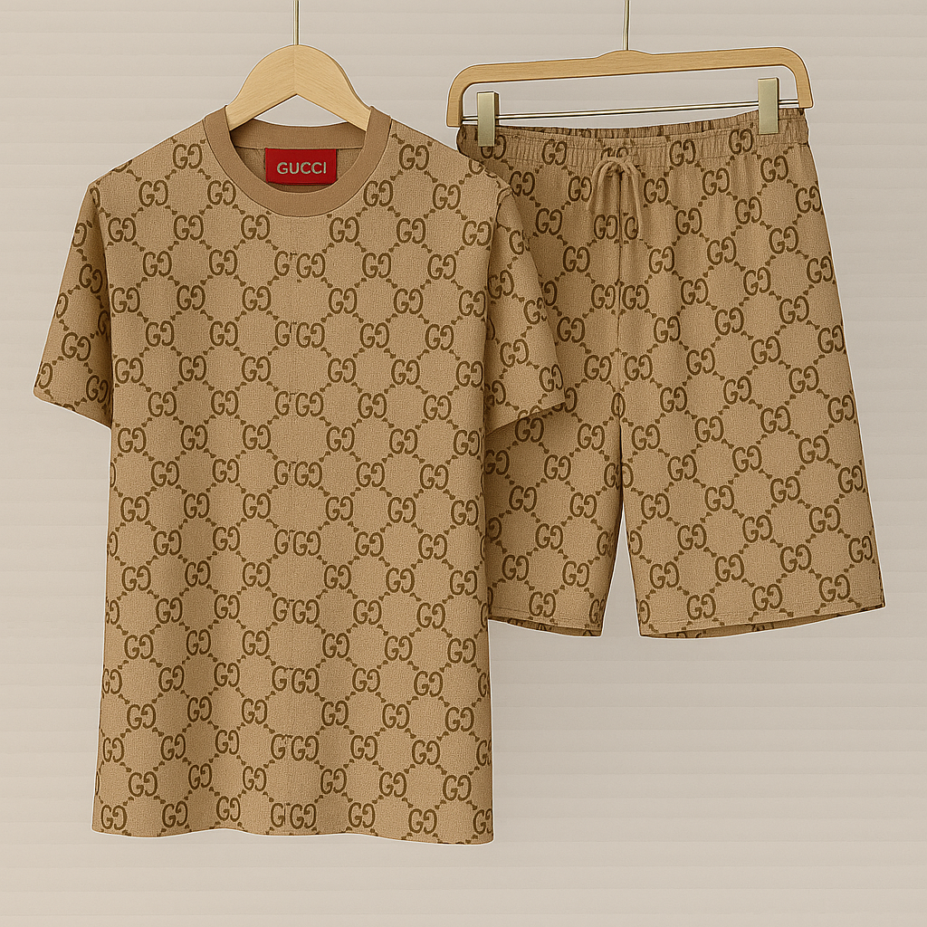 Compleu MONOGRAM MESH Bej