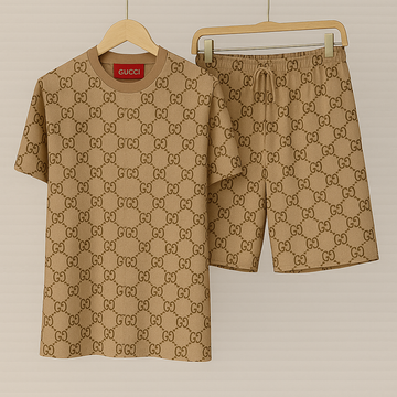 Compleu MONOGRAM MESH Bej